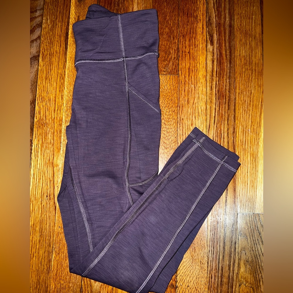 Lululemon running leggings, worn 3 times or less